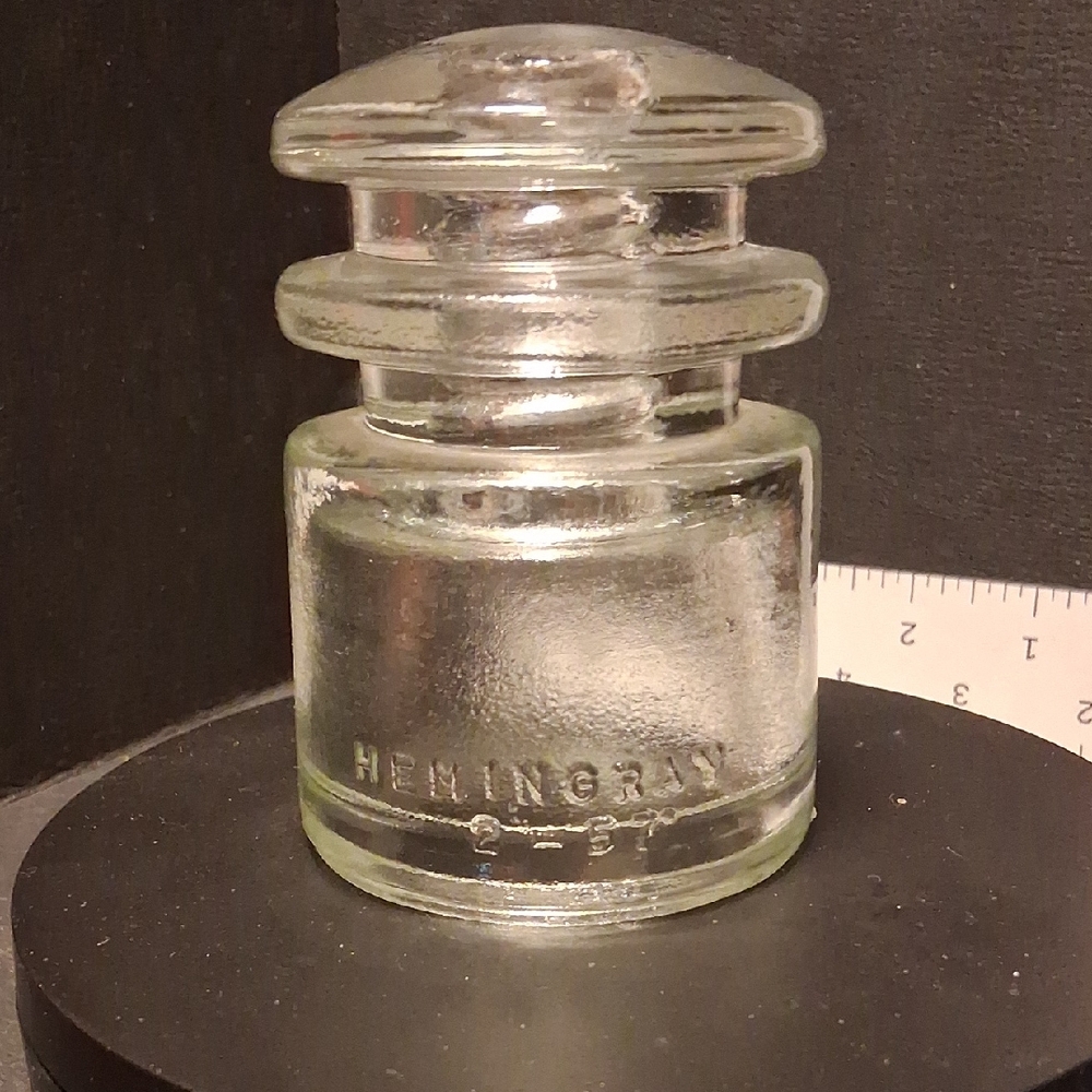 Clear Glass Insulator